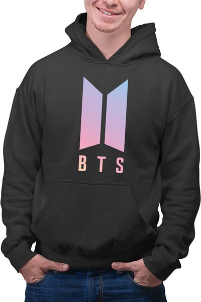 OEM Men's Hoodie BTS Logo K-pop Popular Korean Band Boys