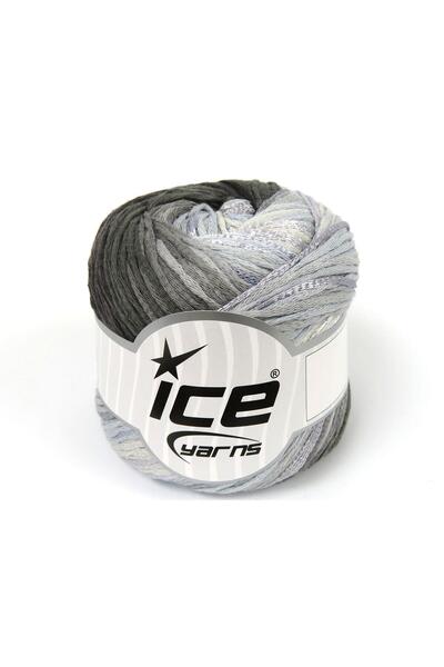 Ice yarns مجموعة من 4 خيوط من خيوط الآيس يارنز بوزن 100 جرام لكل خيط، لون صيف...