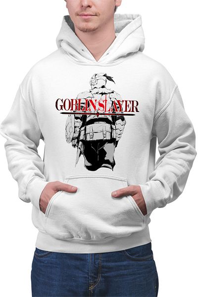 OEM Men's Hoodie Goblin Slayer Armor Heavy Anime Gore Manga Powerful Sword
