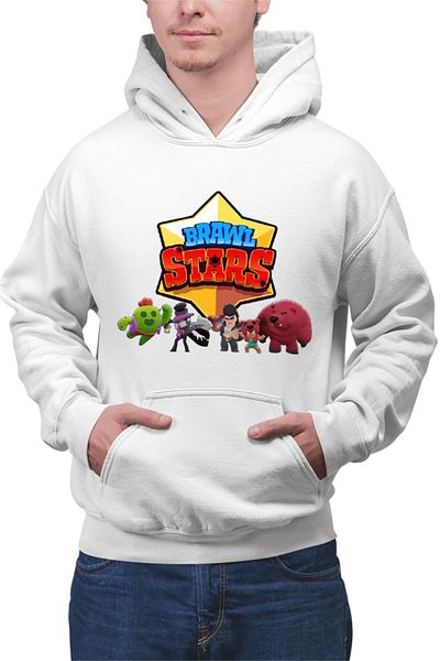 OEM Men's Hoodie Brawl Stars Full Team Shooter Mobile Game Classes