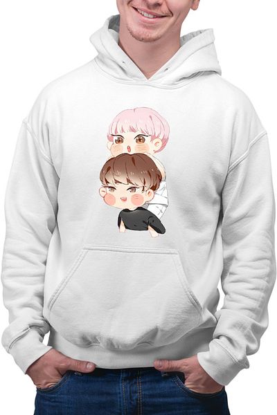 OEM Men's hoodie Seventeen K-pop Chibi Army The8 DK Kim Mingyu