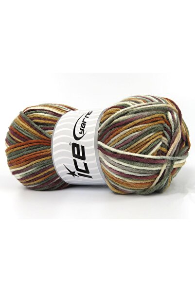 Ice yarns مجموعة من 4 خيوط من خيوط الجليد بوزن 100 جرام، خيوط للحفلات، ظلال ب...