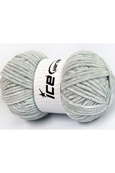 Ice yarns مجموعة من 4 × 100 جرام من خيوط الثلج CHENILLE BABY LIGHT (100% Micr...
