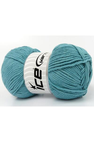 Ice yarns (4 قطع 100 جرام) جينز قطن أكريليك فاخر، قطن 4 عبوات