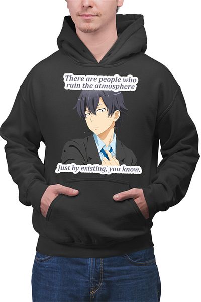 OEM Men's Hoodie OreGairu Hikigaya Cosplay Japan Trip