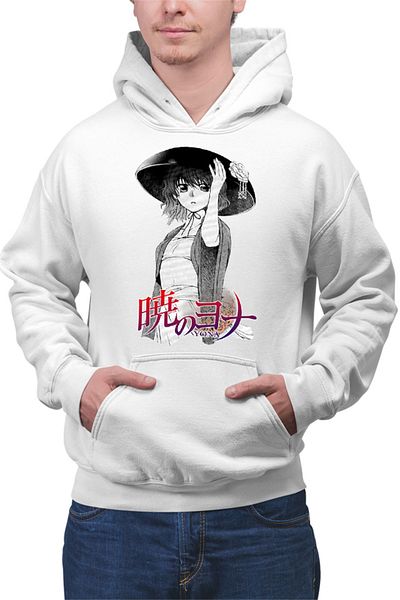 OEM Men's Hoodie Yona of the Dawn Manga Anime Hat Flower Yona