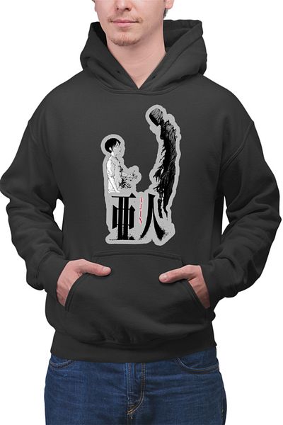 OEM Men's Hoodie Ajin Kei Self Protect Horror Otaku
