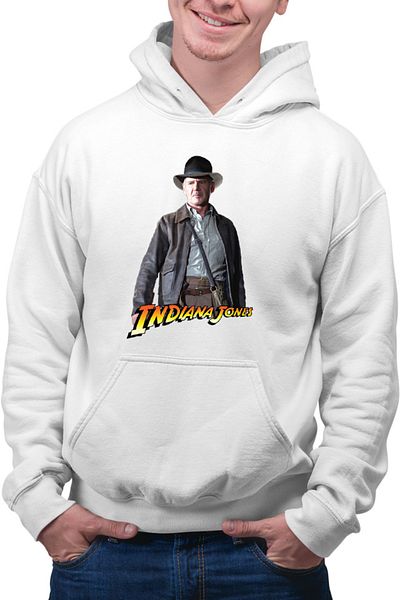 OEM Men's Hoodie Indiana Jones George Lucas Video Game
