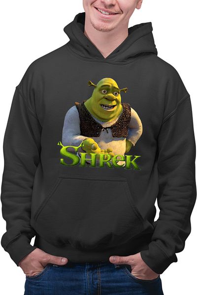 OEM Men's Hoodie Shrek Logo Monster Orc Medieval