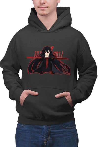 OEM Men's Hoodie Akame ga Kill Katana Traditional School Uniform