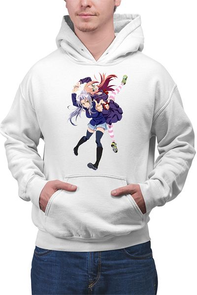 OEM Men's Hoodie Triage X Oriha Seifuku Mikoto Anime Monster