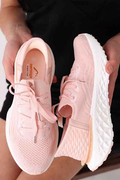 PAPUCUMUN DÜNYASI Yazlik Flexible Knitwear Orthopedic Memorial Memory Sole Sneaker