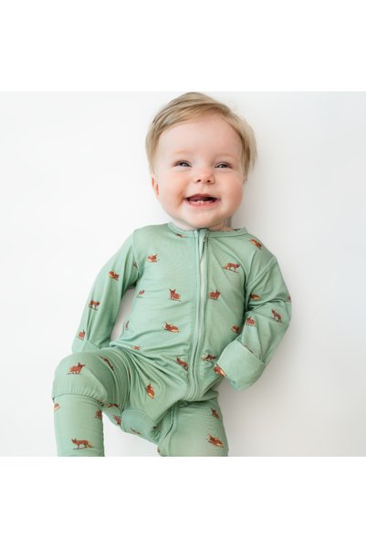 Hushabye Zippered Bamboo Sleepsuit for Baby and Toddler