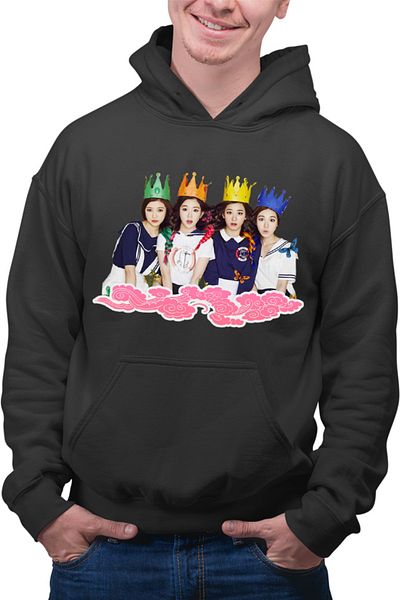 OEM Men's Hoodie Red Velvet K-Pop Happiness Seulgi Bae Irene Yeri