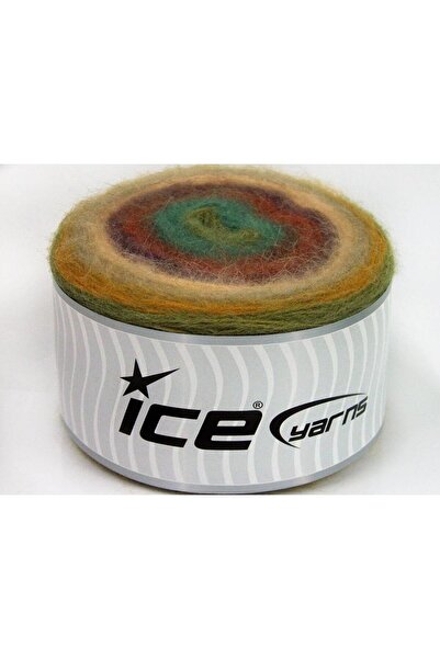 Ice yarns مجموعة من خيوط أنجورا ثلجية 2 × 200 جرام (20% أنجورا، 20% صوف) خيوط...