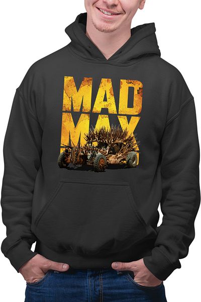 OEM Men's hoodie Mad Max Rock Cool Action Fast Danger