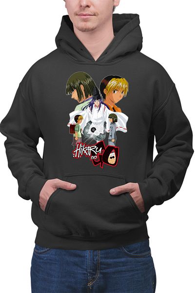 OEM Men's Hoodie Hikaru no Go Akira Fujiwara Supernatural Comedy Manga