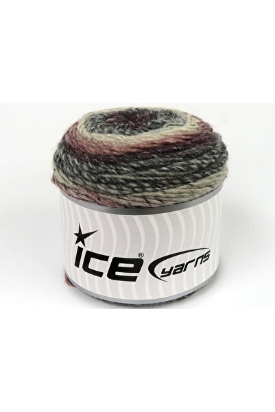 Ice yarns مجموعة من 3 × 100 جرام من خيوط آيس يارنز كيكس ميلانج (15% صوف) خيوط...