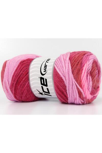 Ice yarns (4 قطع 100 جرام) مجموعة من 4 قطع من الأكريليك من BIG BANG باللون ال...