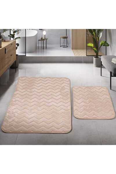 Zoe Home قاعدة مضادة للانزلاق وقابلة للغسل ومقاومة للبقع والغبار مكونة من قطع...