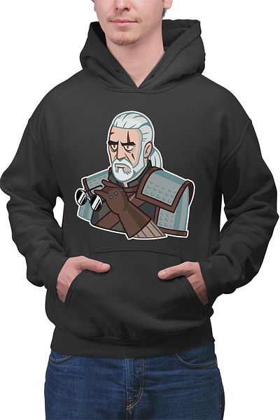 OEM Men's Hoodie The Witcher Andrzej Sapkowski Wild Hunt Video Game