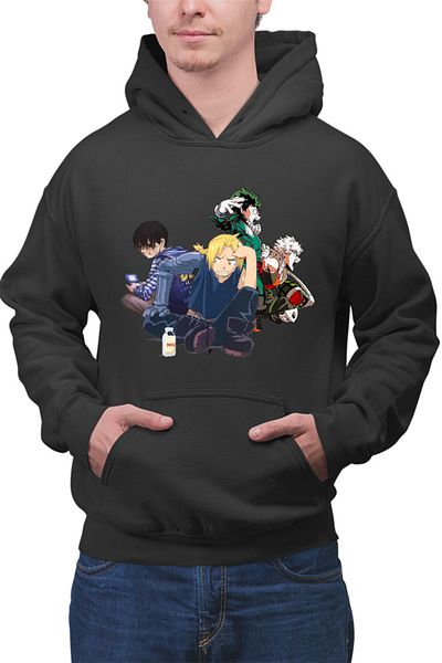 OEM Hanorac barbati Btooom! Kou My Hero Academia Ikuzu Katsuki Milk Force Explosion