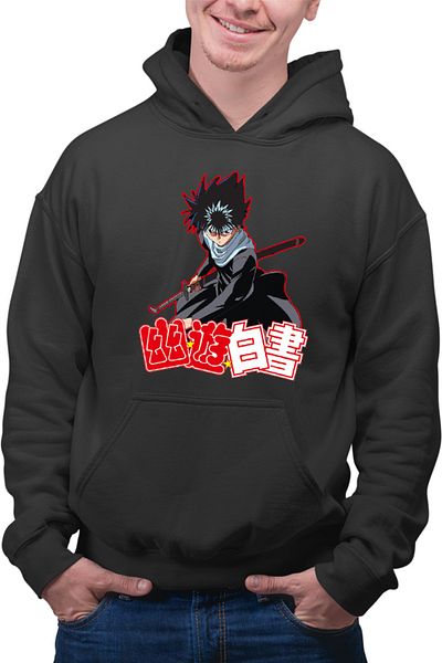 OEM Hanorac barbati Yu Yu Hakusho Hiei Yoshihiro Togashi Shounen