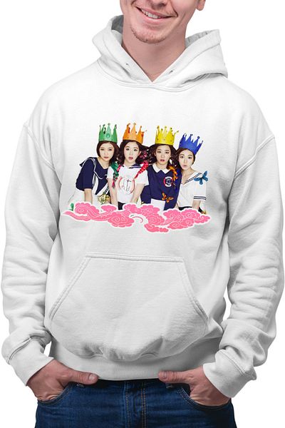 OEM Men's Hoodie Red Velvet K-Pop Happiness Seulgi Bae Irene Yeri