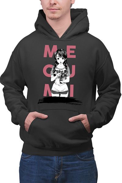 OEM Men's hoodie Food Wars Megumi Casual Water Otaku