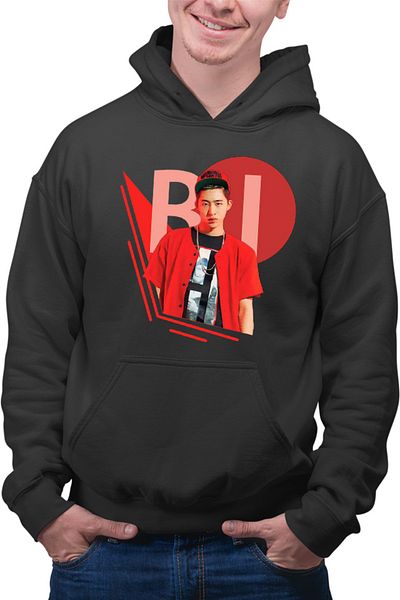 OEM Men's Hoodie iKon B.I. Rapper Korean Singer Kim Han-bin