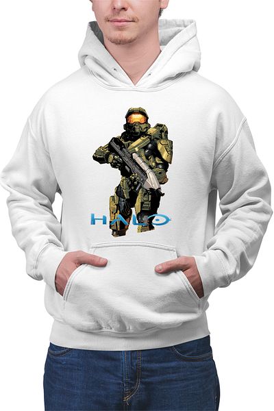 OEM Men's hoodie Halo Spartan Soldier Army Hero Master