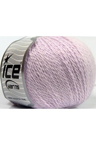 Ice yarns 6×50 جرام. أنجورا كشمير، كشمير أنجورا بلون أرجواني فاتح فاخر، أنجور...