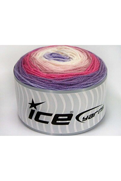 Ice yarns (3 قطع 100 جرام) CAKES BABY FINE أكريليك فاخر 3 عبوات