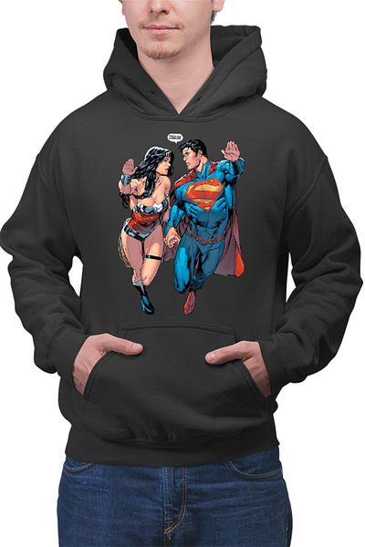 OEM Hanorac barbati Wonder Woman Superman Lovers Superpowers American Heroes