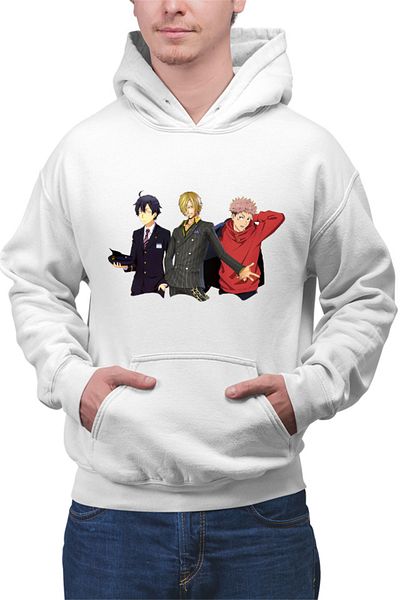 OEM Hanorac barbat OreGairu Hikigaya Jujutsu Kaisen Itadori One Piece