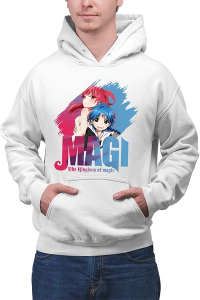 OEM Hanorac barbati Magi The Labyrinth of Magic Morgiana Alladin Brush Logo