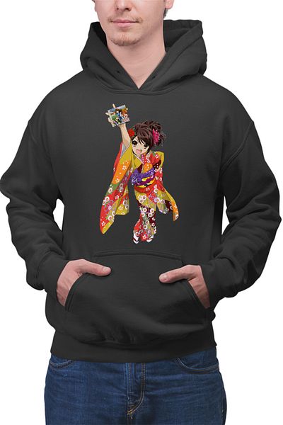 OEM Men's Hoodie Haruhi Suzumiya Kimono Traditional Ninjago