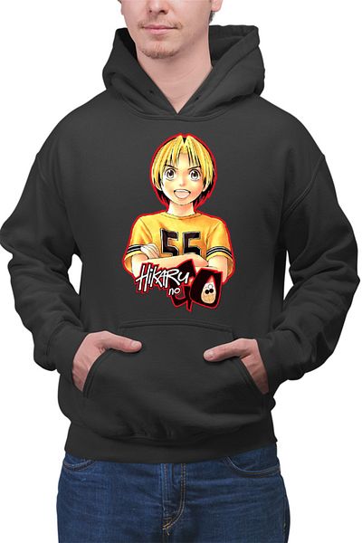 OEM Men's Hoodie Hikaru no Go Mind Game Anime Otaku Takeshi Obata