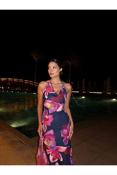 ESRAHELVACI Φόρεμα Lilyum Backless EH Collection