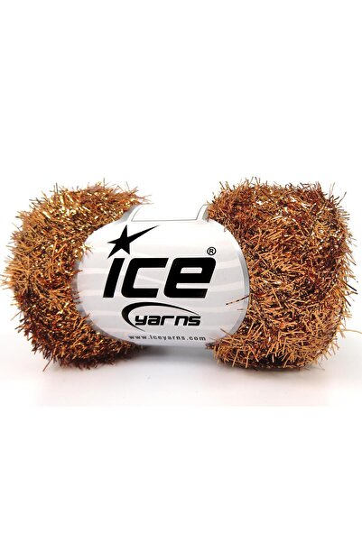 Ice yarns 8×25 جرام. لمعة معدنية 25 جرام، لمعان معدني ذهبي داكن، لامع معدني، ...