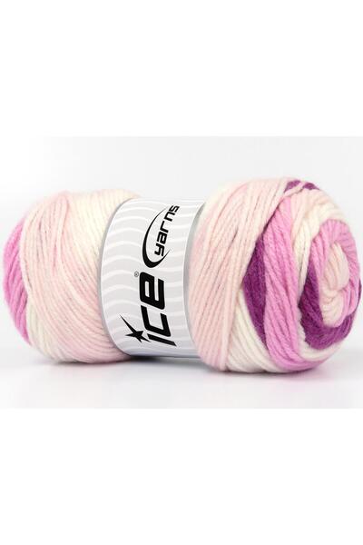 Ice yarns (4 قطع 100 جرام) مجموعة من 4 قطع من الأكريليك من BIG BANG باللون ال...