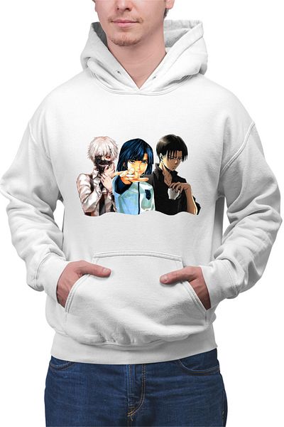 OEM Hanorac barbati Hikaru no Go Attack on Titan Levi Tokyo Ghoul Kaneki Akira Coffee