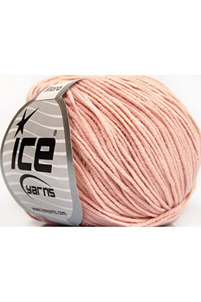 Ice yarns 8x50 جرام. خيوط صيفية من القطن والأكريليك باللون الوردي من ألارا، قطن
