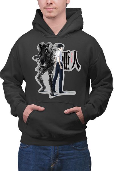 OEM Men's Hoodie Ajin Nagai Kei Horror Supernatural Monster