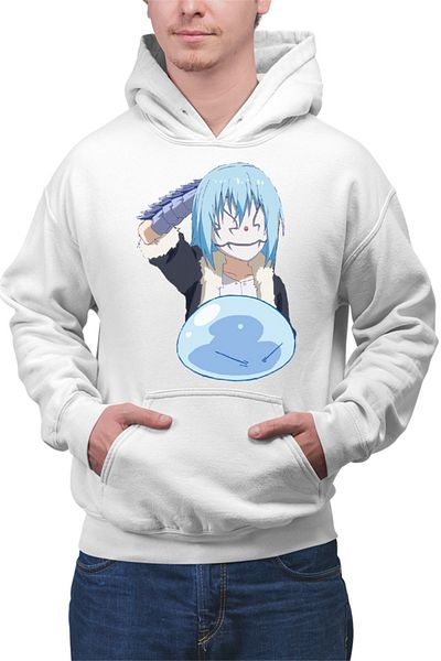 OEM Men's Hoodie TenSura Slime Isekai Form God Power Top