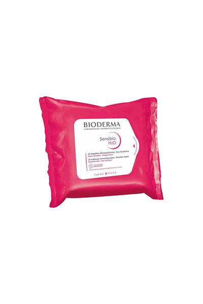 Bioderma Sensibio H2O 25 Micelle Solution Wipes for Sensitive Skin