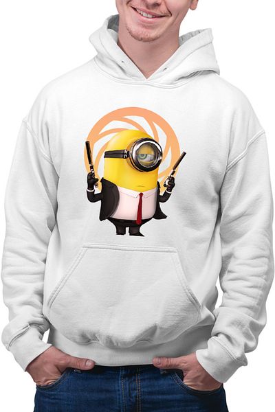 OEM Hanorac barbati James Bond Minions Funny Animation