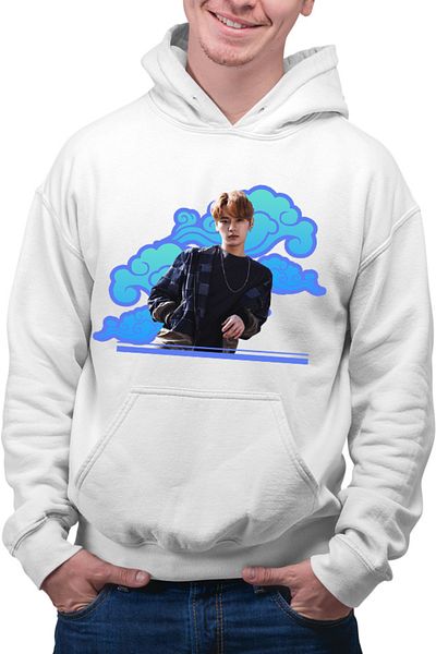 OEM Hanorac barbati Stray Kids Casual Seungmin Idol Concert Music Feels