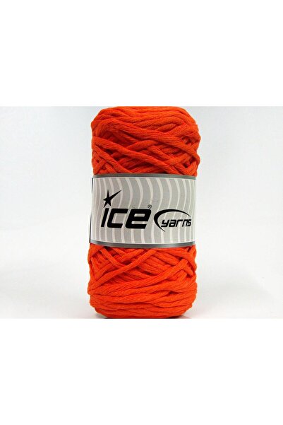 Ice yarns 2×200 جرام. خيوط قطنية صيفية برتقالية اللون من هوبى كوتون، قطن، 100...