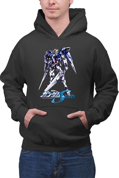OEM Men's and women's Seed Blue Robot Toriko sweatshirt